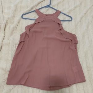 NWOT Blush Halter Neck Top